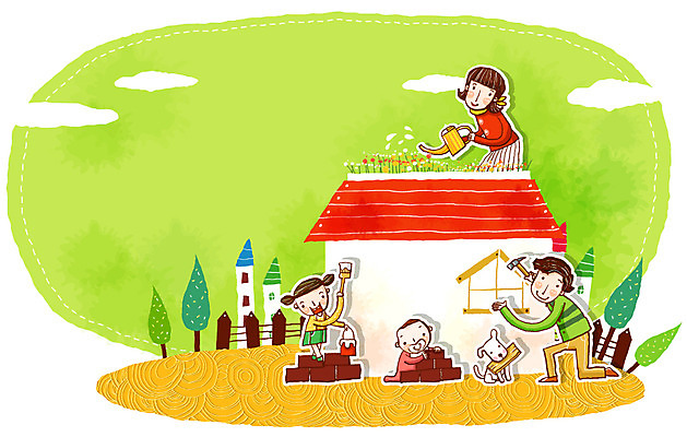 EPS 주간 나무 구름 여자 남자 행복 어린이 점선 백그라운드 꽃밭 일러스트 가족 페인팅 엄마 벽돌 주택 프레임 사랑 사람 소녀 이벤트 여러명 야외 건물 울타리 부모 페인트 공백 물뿌리개 아기 신생아 아빠 수리 개 강아지 망치 국내일러스트 자연요소 식물 건축물 꽃 감정 선 다수 포유류 관계 담장 반려동물 공구 파일형식 벡터