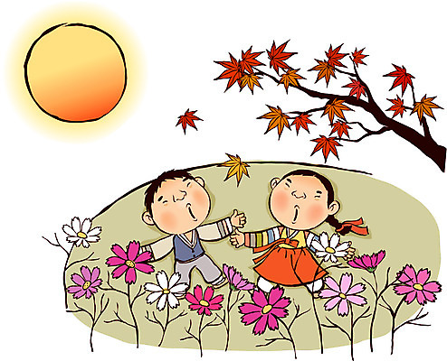 EPS 나무 식물 캐릭터 계절 여자 명절 남자 꽃 어린이 단풍 일러스트 자연 단풍나무 전통캐릭터 사람 동양인 소녀 소년 야외 두명 추석 보름달 달 가을 전통의상 한복 언덕 코스모스 어린이만 국내일러스트 일러캐릭터 자연요소 한국전통 전통 기념일 잎 인종 생태계 파일형식 벡터