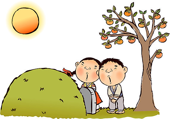 EPS 나무 식물 캐릭터 계절 여자 명절 남자 어린이 일러스트 자연 전통캐릭터 감 사람 동양인 소녀 소년 야외 두명 추석 보름달 달 가을 무덤 묘 전통의상 한복 비석 감나무 성묘 어린이만 국내일러스트 일러캐릭터 자연요소 한국전통 전통 기념일 과일 인종 생태계 파일형식 벡터