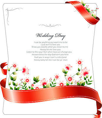 EPS 식물 템플릿 꽃 리본 선 줄기 결혼 백그라운드 잎 패턴 카드템플릿 꽃백그라운드 프레임 틀 사람없음 장식 청첩장 이미지템플릿 카드프레임 무늬 카드_감사 이벤트 파일형식 벡터