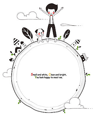 EPS 나무 동물 구름 남자 지구 어린이 잎 일러스트 상상 청소년 주택 프레임 한명 사람 소년 건물 10대 판타지 만세 개 강아지 프레임일러스트 남자만 남자한명만 십대만 십대남자만 십대남자한명만 국내일러스트 자연요소 식물 1 건축물 포유류 모션 반려동물 파일형식 벡터