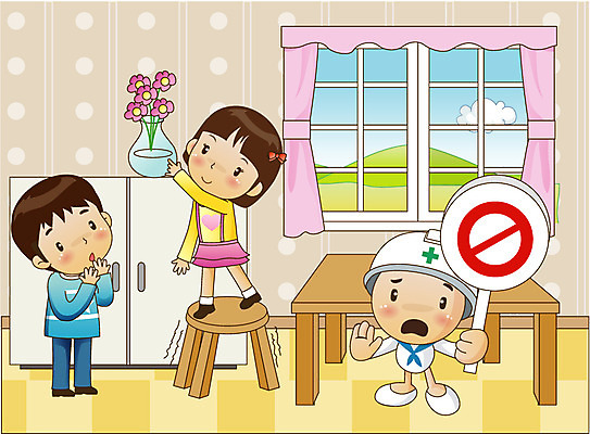 EPS 주간 구름 캐릭터 여자 남자 어린이 의자 일러스트 창문 탁자 산 실내 경고 안전 사람 소녀 소년 가로 세명 꽃병 팻말 금지 커튼 장롱 안전모 불안 사회이슈 격자 생활안전 안전수칙 조심 안전사고 어린이만 국내일러스트 일러캐릭터 자연요소 꽃 감정 가구 컨셉 무늬 프레임 내부 헬멧 안전장비 사건 파일형식 벡터