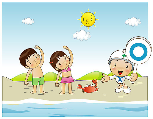 EPS 주간 구름 캐릭터 계절 여자 남자 수영복 어린이 일러스트 물놀이 산 안전 사람 소녀 소년 야외 가로 세명 여름 비키니 모래사장 태양 수영 스트레칭 팻말 꽃게 안전모 사회이슈 생활안전 안전수칙 어린이만 국내일러스트 일러캐릭터 자연요소 옷 바다 컨셉 놀이 프레임 운동 게 수상스포츠 헬멧 안전장비 파일형식 벡터