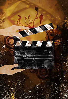 PSD 손 포스터 문화 예술 백그라운드 일러스트 문화예술 신체부위 공연 빈티지 클래퍼보드 필름 오브젝트 공연포스터 국내일러스트 컨셉 사람 이벤트 파일형식