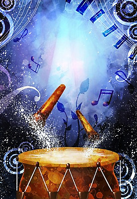 PSD 포스터 문화 예술 악기 음악 백그라운드 일러스트 문화예술 타악기 사람없음 공연 건반 북 역동적 북채 공연포스터 국내일러스트 컨셉 이벤트 파일형식