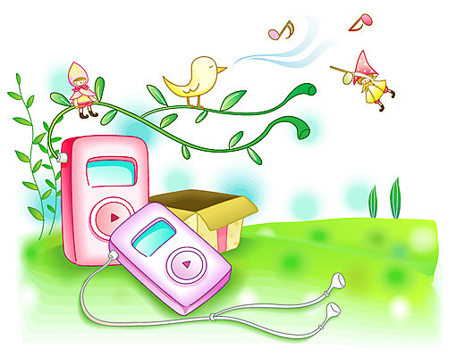 EPS 나무 식물 음악 줄기 이어폰 백그라운드 음표 일러스트 조류 요정 선물 이벤트 사람없음 가로 쇼핑 상자 음악감상 풀 MP3 덩굴 국내일러스트 동물 기호 음향기기 문화예술 전자제품 감상 파일형식 벡터