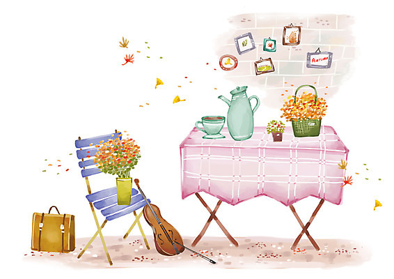 주간 PSD 계절 커피 악기 가구 액자 백그라운드 단풍 낙엽 의자 가방 일러스트 자연 탁자 주전자 현악기 풍경 사람없음 야외 가로 바구니 여행가방 꽃병 가을 커피잔 바이올린 활 꽃바구니 가을배경 국내일러스트 자연요소 잡화 꽃 음료 음악 생활용품 잎 주방용품 잔 생태계 파일형식 가을_계절