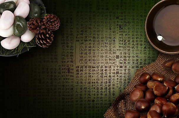 PSD 편집이미지 전통 그릇 접시 계절 명절 꽃잎 음식 백그라운드 디저트 떡 프레임 사람없음 가로 공백 견과류 가을 도자기 차 밤 다기 포장지 송편 솔방울 솔잎 이미지편집 식기 기념일 꽃 음료 잎 포장 다도 파일형식