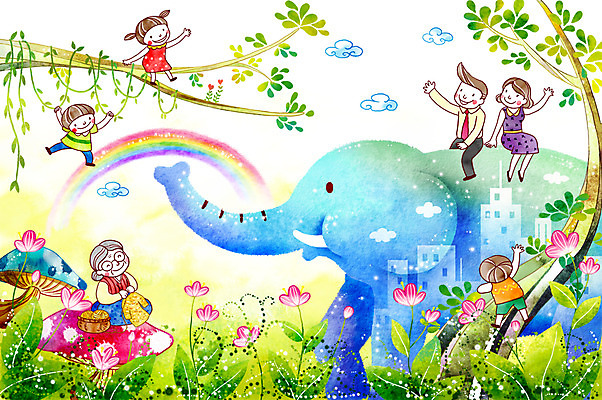 PSD 나무 식물 구름 여자 노년 남자 꽃 행복 할머니 어린이 무지개 일러스트 가족 자연 엄마 코끼리 희망프로젝트 사랑 사람 소녀 빌딩 소년 여러명 성인 건물 가로 부모 희망 버섯 꿈 인사 뜨개질 메시지 아빠 덩굴 숲 열대우림 사회이슈 국내일러스트 자연요소 건축물 감정 다수 컨셉 포유류 관계 취미 예절 생태계 파일형식