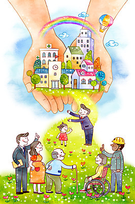 주간 PSD 외국인 나무 구름 손 여자 할아버지 노년 남자 꽃 행복 어린이 무지개 꽃밭 일러스트 학교 가족 지팡이 노동자 대가족 주택 병원 희망프로젝트 사랑 사람 소녀 여러명 성인 야외 건물 신체부위 세로 희망 임산부 꿈 열기구 직장인 메시지 장애인 사회이슈 사회복지 복지 휠체어 복지시설 국내일러스트 자연요소 식물 직업 건축물 교육 감정 다수 컨셉 의학 관계 항공교통 인종 임신 시설 장애 파일형식