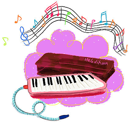 아이콘 악기 건반 건반악기 높은음자리표 오선지 생활아이콘 멜로디언 악기아이콘 2D아이콘 음악 음표 악보 오선