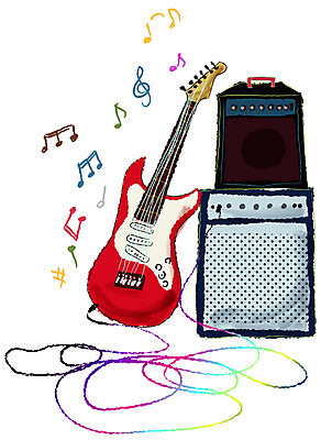 아이콘 악기 음악 음표 현악기 전선 기타 높은음자리표 일렉기타 생활아이콘 앰프 악기아이콘 2D아이콘 기호 음향기기 문화예술