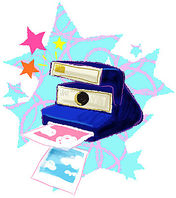 EPS 아이콘 별 생활용품 백그라운드 사람없음 세로 전자제품 카메라 가전제품 오브젝트 폴라로이드 생활아이콘 폴라로이드사진 소품아이콘 즉석카메라 2D아이콘 자연요소 파일형식 벡터