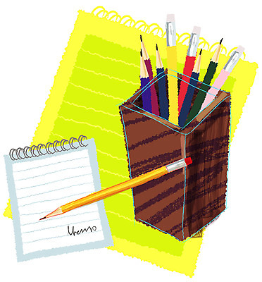 EPS 아이콘 생활용품 백그라운드 문구용품 사람없음 세로 필기구 연필 다이어리 공책 메모지 오브젝트 연필꽂이 연습장 생활아이콘 소품아이콘 2D아이콘 학용품 사무용품 파일형식 벡터