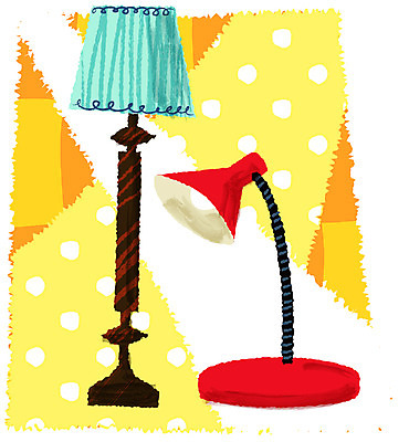 EPS 아이콘 생활용품 백그라운드 조명 사람없음 세로 물방울무늬 스탠드 램프 오브젝트 생활아이콘 소품아이콘 2D아이콘 무늬 파일형식 벡터