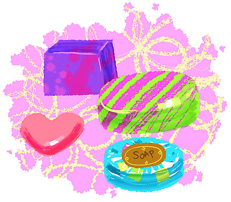 EPS 아이콘 생활용품 백그라운드 사람없음 가로 위생용품 하트 오브젝트 비누 생활아이콘 소품아이콘 수제비누 천연비누 2D아이콘 모양 파일형식 벡터
