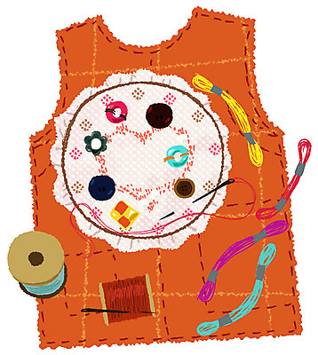 EPS 아이콘 생활용품 패턴 단추 사람없음 세로 직물 바늘 실 오브젝트 생활아이콘 실타래 자수 십자수 소품아이콘 수예 스티치 장식술 2D아이콘 무늬 취미 장식 도구 바느질 파일형식 벡터