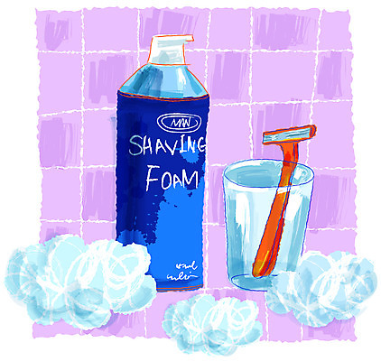 EPS 아이콘 생활용품 백그라운드 잔 사람없음 컵 가로 위생용품 오브젝트 격자 생활아이콘 면도기 비누거품 면도크림 소품아이콘 일회용면도기 2D아이콘 식기 무늬 거품 파일형식 벡터