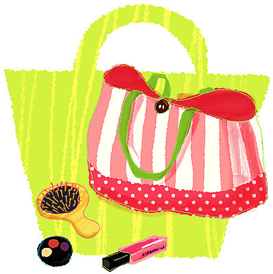 EPS 아이콘 잡화 생활용품 가방 사람없음 세로 화장품 핸드백 화장용품 머리빗 오브젝트 립글로스 생활아이콘 아이섀도 소품아이콘 2D아이콘 뷰티 미용용품 파일형식 벡터