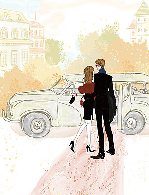 EPS 주간 전신 나무 식물 구름 라이프스타일 부부 커플 원피스 여자 남자 안경 한쌍 구두 맨라이프 백그라운드 일러스트 자동차 서기 사람 정장 성인 야외 두명 건물 세로 목도리 핸드백 모피 남성라이프 클래식카 성인만 국내일러스트 자연요소 건축물 잡화 옷 육상교통 신발 가방 관계 모션 승용차 생활 파일형식 벡터