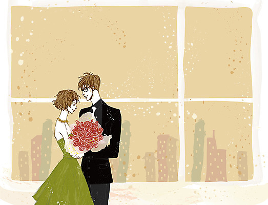 EPS 라이프스타일 커플 드레스 여자 남자 안경 맨라이프 꽃다발 백그라운드 일러스트 목걸이 창문 실내 사람 풍경 정장 빌딩 성인 두명 건물 가로 도시 남성라이프 성인만 국내일러스트 건축물 잡화 옷 꽃 장신구 관계 내부 생활 파일형식 벡터