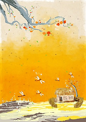 PSD 한국전통 시설물 계절 명절 건축 컬러 곤충 백그라운드 고건축 한국건축 일러스트 자연 프레임 초가집 감 풍경 사람없음 야외 울타리 추석 가을풍경 주황색 동양건축 공백 가을 시골 잠자리 감나무 전통프레임 가을배경 국내일러스트 나무 동물 전통 건축물 기념일 과일 한옥 한국 담장 생태계 파일형식 동양 가을_계절