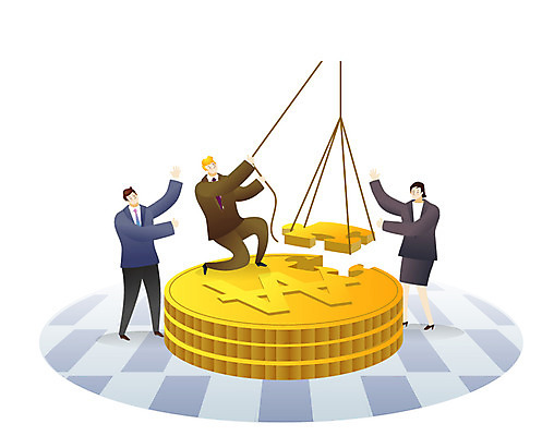 EPS 여자 남자 줄 돈 무늬 패턴 일러스트 비즈니스 협력 사람 정장 가로 세명 금융 경제 동전 비즈니스맨 비즈니스우먼 원화 퍼즐 퍼즐조각 금융비즈니스 격자 국내일러스트 옷 조각 직장인 재산 파일형식 벡터