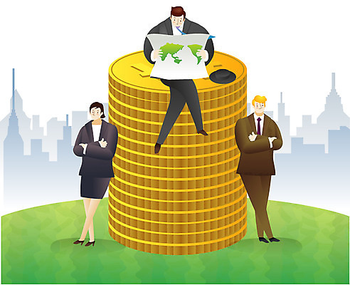 EPS 모자 여자 남자 세계지도 돈 일러스트 비즈니스 사람 풍경 정장 가로 세명 금융 경제 팔짱 동전 도시 비즈니스맨 비즈니스우먼 신문 읽기 중절모 금융비즈니스 국내일러스트 모자_잡화 잡화 옷 지도 모션 간행물 세계 직장인 뉴스 재산 파일형식 벡터