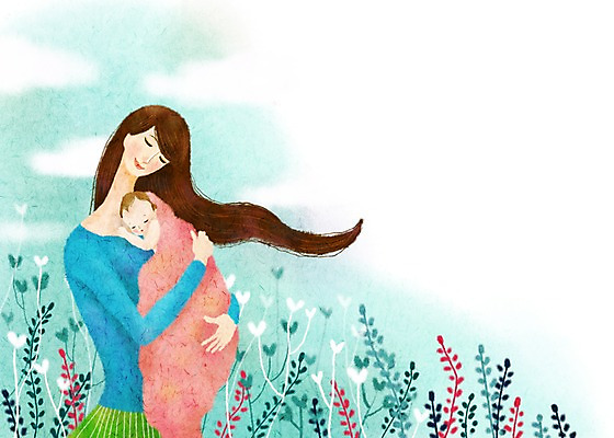 PSD 식물 구름 여자 남자 행복 백그라운드 일러스트 포옹 페인터 하늘 엄마 프레임 따뜻함 사랑 사람 두명 공백 임신 육아 아기 신생아 출산 포근함 순수 감성 국내일러스트 자연요소 감정 컨셉 가족 안기 페인팅 감각 파일형식