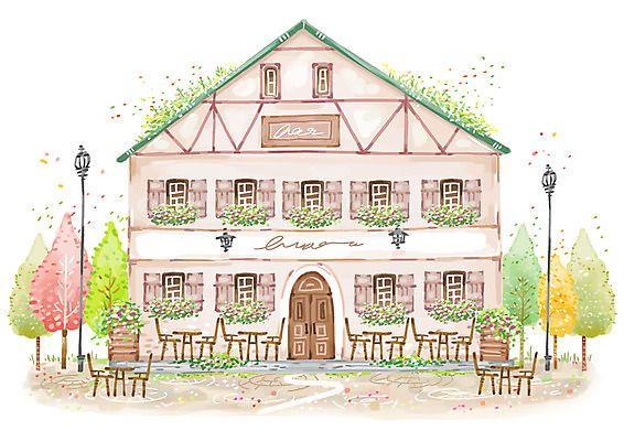 PSD 나무 식물 시설물 계절 공공시설 현대건축 건축 백그라운드 가로등 의자 일러스트 자연 탁자 조명 풍경 사람없음 야외 건물 가로 봄 카페 상업시설 봄배경 국내일러스트 건축물 가구 상점 시설 생태계 상업 파일형식