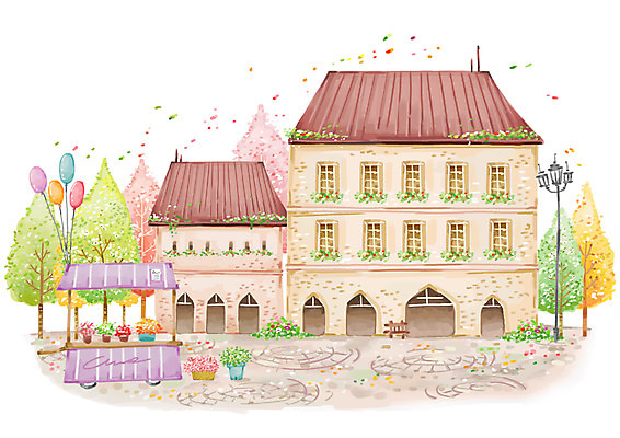 PSD 나무 식물 시설물 계절 공공시설 현대건축 건축 화분 화초 백그라운드 가로등 일러스트 자연 조명 풍경 사람없음 야외 가로 상점 봄 꽃집 광장 가판대 상업시설 봄배경 국내일러스트 건축물 시설 생태계 상업 파일형식