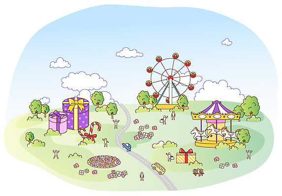 EPS 나무 식물 구름 꽃 리본 도로 길 백그라운드 꽃밭 벤치 의자 라인일러스트 일러스트 자동차 지팡이 선물 사람 이벤트 장식 가로 선물상자 상자 놀이공원 라인아트 오브젝트 대관람차 라인백그라운드 회전목마 상업시설 국내일러스트 자연요소 선 육상교통 가구 교통시설 테마파크 놀이기구 시설 상업 파일형식 벡터