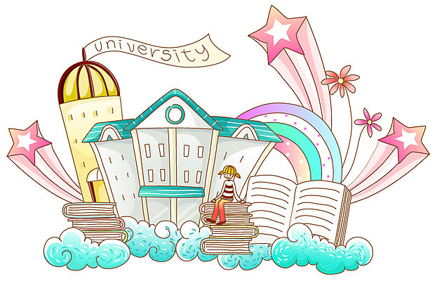 EPS 구름 여자 교육 꽃 별 무지개 일러스트 학교 청소년 한명 사람 건물 10대 책 가로 수능 시험 깃발 입시 대학교 여자만 여자한명만 십대만 십대여자만 십대여자한명만 국내일러스트 자연요소 식물 1 건축물 학습 파일형식 벡터
