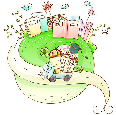 EPS 식물 구름 여자 교육 꽃 길 줄기 일러스트 학사모 학교 자동차 청소년 한명 사람 건물 10대 책 가로 수능 시험 트럭 풀 클로버 입시 대학교 여자만 여자한명만 십대만 십대여자만 십대여자한명만 국내일러스트 자연요소 모자_잡화 1 건축물 육상교통 졸업 학습 파일형식 벡터