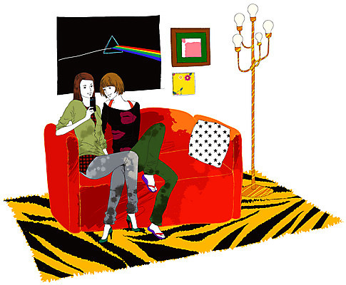 EPS 라이프스타일 여자 포스터 여유 구두 액자 무지개 쿠션 거실 일러스트 바지 휴식 조명 실내 사람 성인 두명 라이프 가로 캐주얼 스마트폰 소파 줄무늬 점퍼 라운지 얼룩말 스키니진 리빙스타일 프리즘 여자만 성인여자만 성인만 국내일러스트 자연요소 옷 감정 신발 컨셉 무늬 의자 하의 내부 생활 핸드폰 스마트기기 외투 말_동물 리빙 광학기기 파일형식 벡터