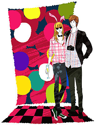 EPS 라이프스타일 커플 여자 남자 구두 운동화 셔츠 술잔 일러스트 바지 나비넥타이 잔 사람 성인 두명 라이프 캐주얼 세로 선글라스 파티 카메라 재킷 모임 샴페인 스니커즈 토끼머리띠 격자 리빙스타일 성인만 국내일러스트 식기 옷 안경 신발 상의 무늬 관계 하의 넥타이 주류 이벤트 생활 전자제품 외투 머리띠 리빙 파일형식 벡터