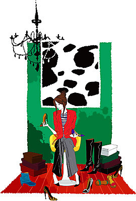 EPS 라이프스타일 여자 구두 신발 의자 일러스트 바지 조명 부츠 실내 한명 사람 20대 성인 라이프 세로 쇼핑 뷰티 재킷 하이힐 고민 샹들리에 구두상자 리빙스타일 여자만 여자한명만 성인여자만 청년만 청년여자만 성인한명만 청년여자한명만 성인여자한명만 성인만 국내일러스트 1 감정 가구 하의 청년 내부 생활 상자 외투 여성화 리빙 파일형식 벡터