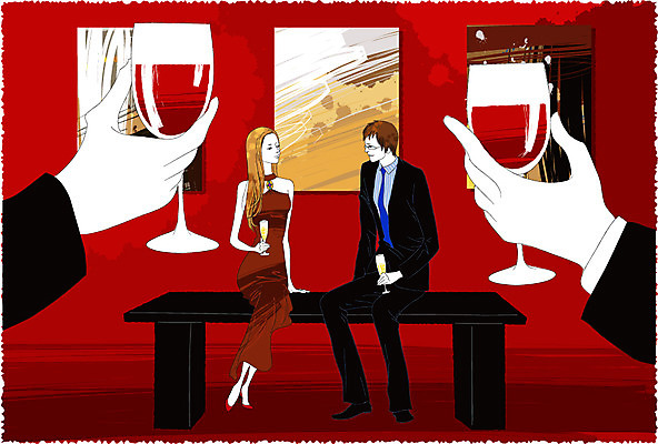 EPS 라이프스타일 손 드레스 여자 남자 구두 액자 셔츠 술잔 의자 일러스트 넥타이 잔 실내 대화 사람 정장 성인 취미 두명 라이프 신체부위 가로 파티 와인 모임 라운지 미술관 샴페인 그림 건배 리빙스타일 사교 사교모임 성인만 국내일러스트 식기 잡화 옷 가구 신발 상의 주류 말하기 이벤트 내부 생활 리빙 파일형식 벡터