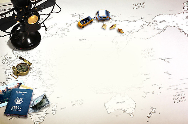 PSD 편집이미지 여행 백그라운드 세계지도 지도 지폐 돈 자동차 사람없음 가로 세계 장난감 모형 달러 공백 선풍기 소라 나침반 여권 엽서 캠핑카 이미지편집 육상교통 어패류 가전제품 재산 편지 파일형식