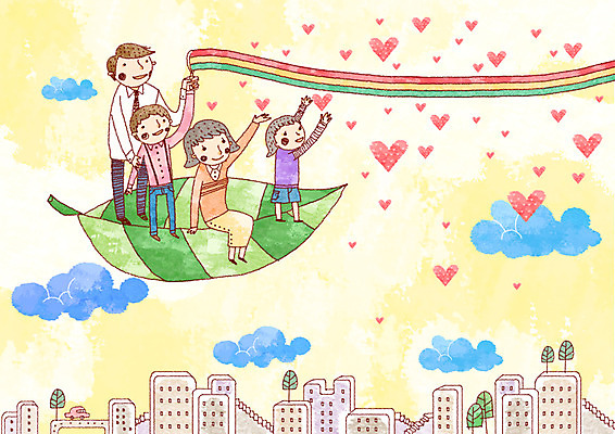 PSD 나무 구름 여자 남자 행복 어린이 무지개 일러스트 가족 엄마 나뭇잎 희망프로젝트 사랑 사람 소녀 빌딩 소년 여러명 건물 가로 부모 희망 하트 비행 아빠 사회이슈 국내일러스트 자연요소 모양 식물 건축물 감정 다수 컨셉 잎 관계 파일형식