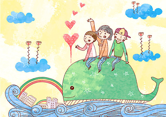 PSD 식물 구름 여자 남자 꽃 행복 별 물결 어린이 파도 줄기 무지개 일러스트 상상 희망프로젝트 사랑 사람 빌딩 소년 건물 가로 세명 교사 희망 하트 사회이슈 고래 어린이만 국내일러스트 자연요소 모양 직업 건축물 감정 바다 컨셉 포유류 수중동물 파일형식