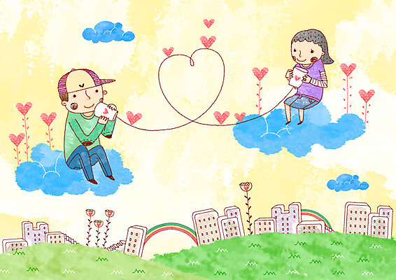 PSD 식물 구름 커플 여자 남자 꽃 행복 어린이 줄기 무지개 일러스트 희망프로젝트 대화 사랑 사람 소녀 빌딩 소년 두명 건물 가로 희망 하트 연결 종이컵 실전화기 사회이슈 통화 어린이만 국내일러스트 자연요소 모양 건축물 감정 컨셉 관계 모션 말하기 컵 일회용 파일형식