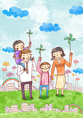 PSD 식물 구름 여자 남자 꽃 행복 어린이 줄기 무지개 일러스트 가족 엄마 희망프로젝트 사랑 사람 소녀 빌딩 소년 잔디 초원 여러명 건물 세로 부모 희망 목말 아빠 사회이슈 바람개비 국내일러스트 자연요소 건축물 감정 다수 컨셉 관계 모션 파일형식