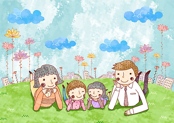 PSD 식물 구름 여자 남자 꽃 행복 어린이 엎드리기 줄기 무지개 일러스트 가족 엄마 희망프로젝트 사랑 사람 소녀 빌딩 소년 잔디 초원 여러명 건물 가로 부모 희망 아빠 사회이슈 국내일러스트 자연요소 건축물 감정 다수 컨셉 관계 모션 파일형식