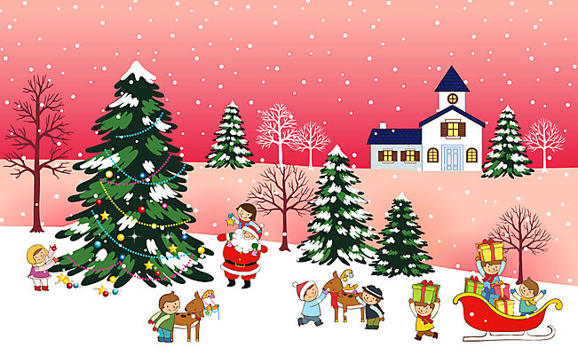EPS 나무 식물 계절 여자 기념일 남자 어린이 백그라운드 크리스마스장식 크리스마스 겨울 일러스트 주택 선물 사람 소녀 소년 여러명 야외 건물 장식 선물상자 크리스마스트리 산타클로스 교회 설원 루돌프 눈 목말 즐거움 썰매 어린이만 겨울배경 국내일러스트 자연요소 건축물 감정 다수 종교건축 모션 날씨 사슴 눈_날씨 이벤트 상자 파일형식 벡터