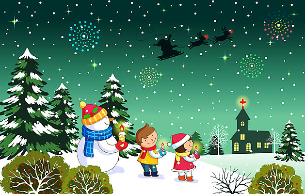 EPS 나무 식물 계절 여자 기념일 남자 실루엣 어린이 백그라운드 크리스마스 겨울 일러스트 초 촛불 눈사람 사람 소녀 소년 야외 두명 건물 산타클로스 교회 설원 루돌프 눈 야간 즐거움 썰매 소원 어린이만 겨울배경 국내일러스트 자연요소 건축물 감정 종교건축 날씨 사슴 눈_날씨 촬영기법 이벤트 파일형식 벡터