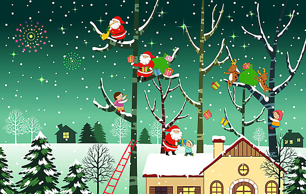 EPS 나무 식물 계절 여자 기념일 남자 어린이 인형 백그라운드 크리스마스 겨울 일러스트 사다리 주택 선물 사람 소녀 소년 여러명 야외 건물 선물상자 산타클로스 설원 루돌프 눈 야간 즐거움 보따리 어린이만 겨울배경 국내일러스트 자연요소 건축물 감정 다수 날씨 사슴 눈_날씨 이벤트 상자 도구 파일형식 벡터