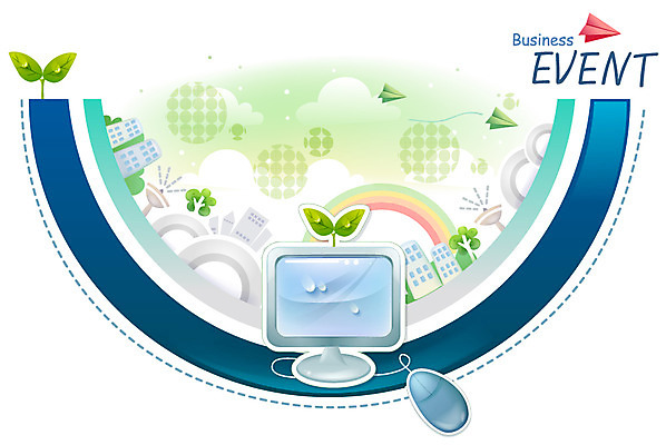 EPS 나무 구름 점선 백그라운드 무지개 무늬 일러스트 비즈니스 이벤트 빌딩 사람없음 건물 가로 컴퓨터 새싹 모니터 물방울 마우스 종이비행기 위성안테나 국내일러스트 자연요소 식물 건축물 선 안테나 전자제품 컴퓨터용품 종이접기 파일형식 벡터