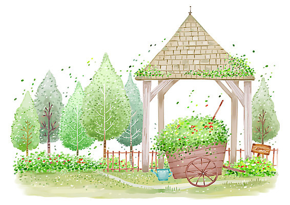 주간 PSD 나무 식물 사계절 계절 공원 공공시설 건축 꽃 백그라운드 잎 일러스트 자연 바람 풍경 사람없음 야외 건물 여름 울타리 수레 팻말 물뿌리개 풀 국내일러스트 자연요소 건축물 날씨 프레임 담장 카트 시설 생태계 파일형식