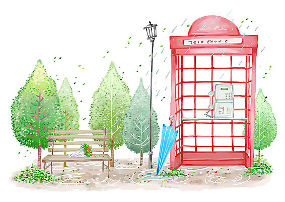 주간 PSD 나무 식물 사계절 계절 공원 공공시설 백그라운드 잎 가로등 벤치 의자 일러스트 우산 자연 바람 풍경 사람없음 야외 여름 비 빗방울 전화기 공중전화 국내일러스트 자연요소 가구 날씨 비_날씨 시설 생태계 파일형식